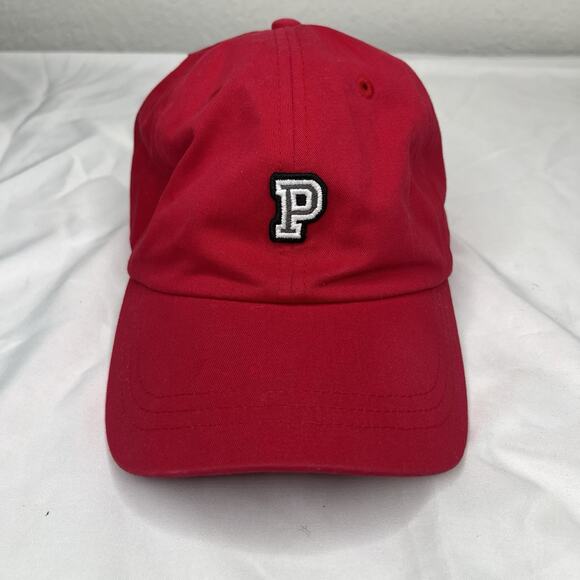 PINK Victoria's Secret Accessories - PINK Red Baseball Hat One Size, Summer, Outdoors, Sports, Athletic, Loungewear